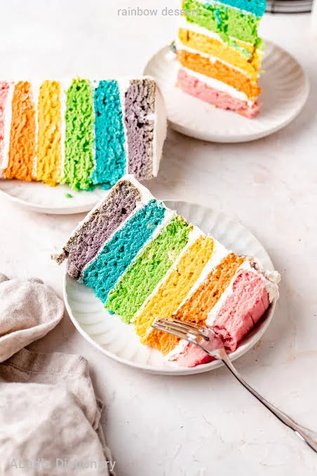 rainbow dessert